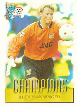 Alex Manninger Arsenal 1999 Futera Fans' Selection #87